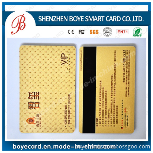 Matte Surface Magnetic Stripe Card